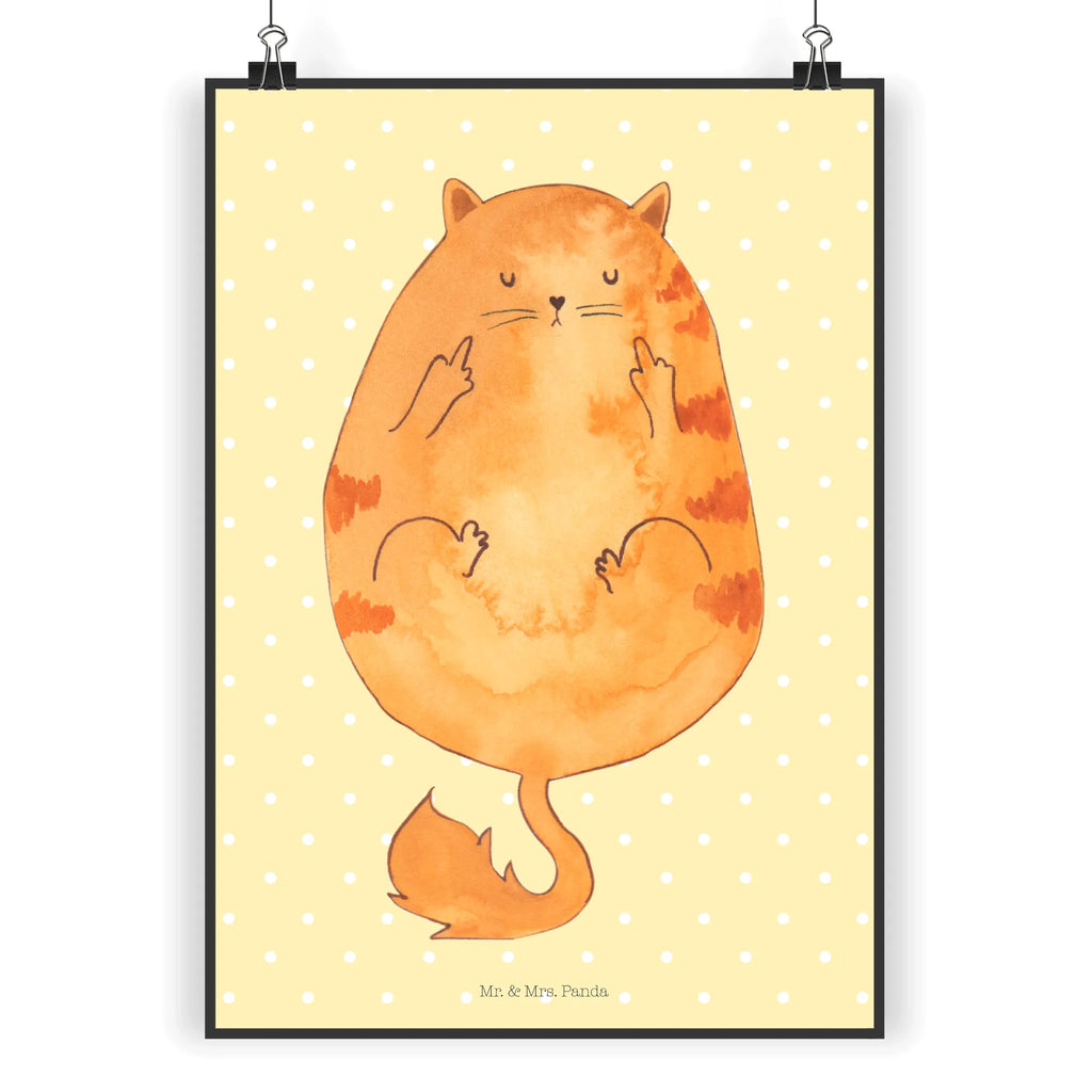 Plakat Kot ranny ptaszek Kunstdruck, Wanddeko, Bild, Wanddekoration, Poster, Mr. & Mrs. Panda Poster, Designposter, Kinderposter, Küchenposter, Handgemaltes Poster, Wanddeko Bild, Raumdekoration, Wandposter, Posterdruck, Katze, Katzenmotiv, Katzenfan, Katzendeko, Katzenfreund, Katzenliebhaber, Katzenprodukte, Katzenartikel, Katzenaccessoires, Katzensouvenirs, Katzenliebhaberprodukte, Katzenmotive, Der frühe Vogel kann mich mal, Katzen, Kater, Frühaufsteher, Kaffee, Morgenmuffel, Mietze