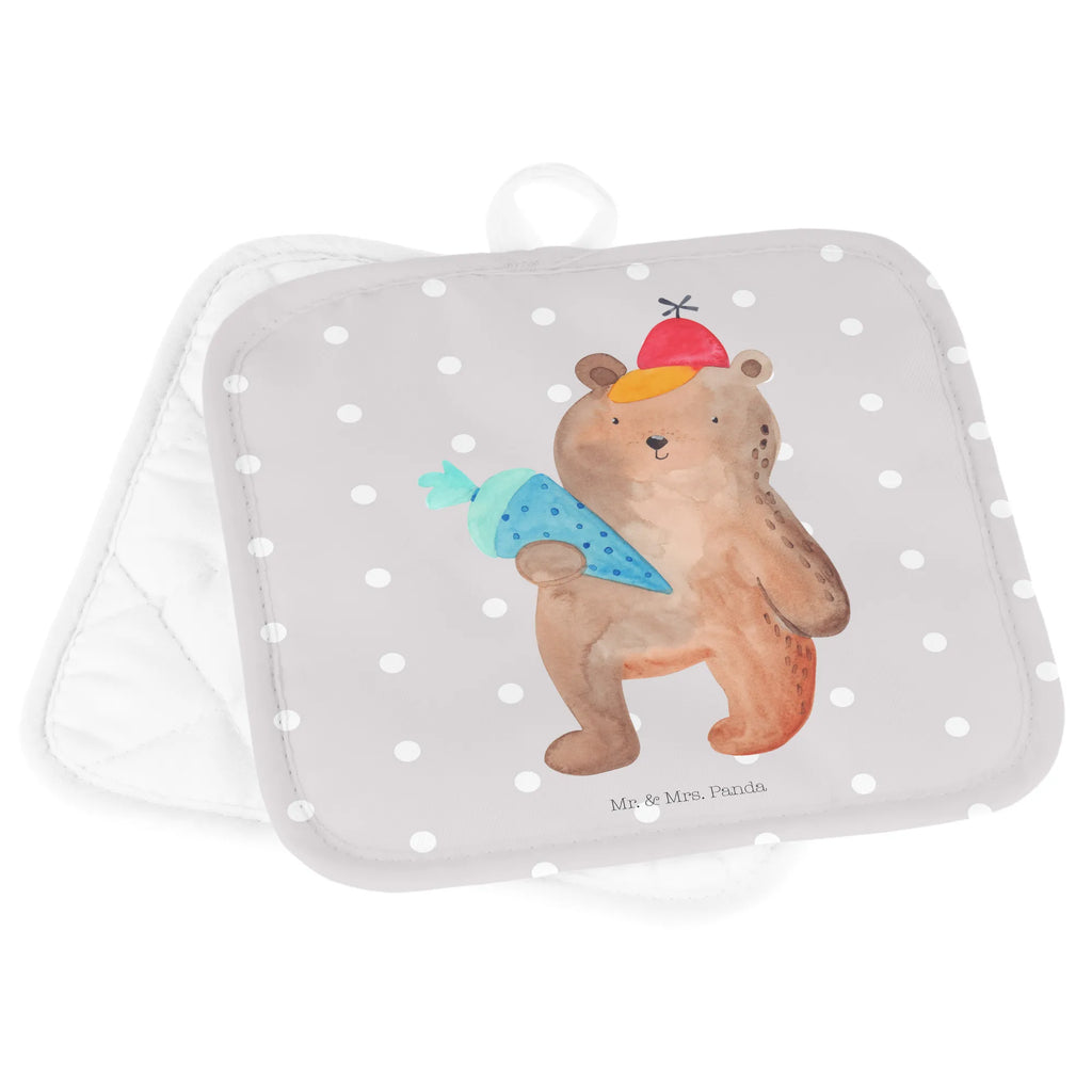 2-elementowy zestaw podkładek pod garnki Niedźwiedź Torebka szkolna Topflappen lustig, Topflappenset, Topflappen Set, Topfhandschuhe, Ofenhandschuh, Topflappen mit Spruch, Topfhandschuh, Topfuntersetzer, Topflappen 2er Set, Topflappen, Ofenhandschuhe, Schöne Topflappen, Bär, Teddy, Teddybär, Erster Schultag Geschenk, Schulanfang, Einschulung Geschenk, Grundschule, Schulbeginn, Bär Motiv, Schule Geschenk, Schultüte