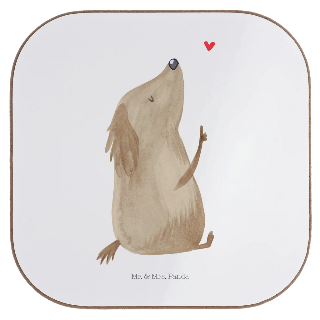 Square coaster Dog Love Bierdeckel, Tassen Untersetzer, Glasuntersetzer, Untersetzer aus Holz, Holzuntersetzer, Untersetzer, Getränkeuntersetzer, Untersetzer Gläser, Untersetzer Holz, Untersetzer für Gläser, Untersetzer Design, Korkuntersetzer, Hund, Hundemotiv, Haustier, Hunderasse, Tierliebhaber, Hundebesitzer, Sprüche, Hundeglück, Hundeliebe, Liebe, Frauchen, Hunde