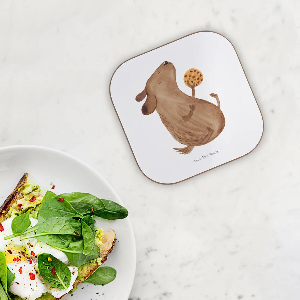 Square coaster Dog biscuit Untersetzer, Glasuntersetzer, Untersetzer aus Holz, Korkuntersetzer, Getränkeuntersetzer, Untersetzer Gläser, Untersetzer Holz, Holzuntersetzer, Bierdeckel, Untersetzer Design, Untersetzer für Gläser, Tassen Untersetzer, Hund, Hundemotiv, Haustier, Hunderasse, Tierliebhaber, Hundebesitzer, Sprüche, Hundesnacks, Hundekekse, Leckerli, Hundeleckerli