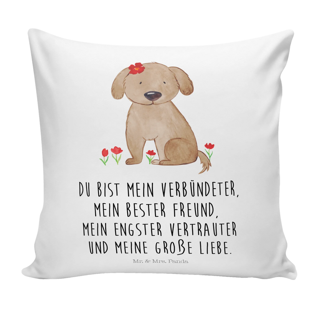 40x40 poduszka pies Dama Pies, motyw psa, zwierzę domowe, rasa psa, miłośnik zwierząt, właściciel psa, powiedzenia