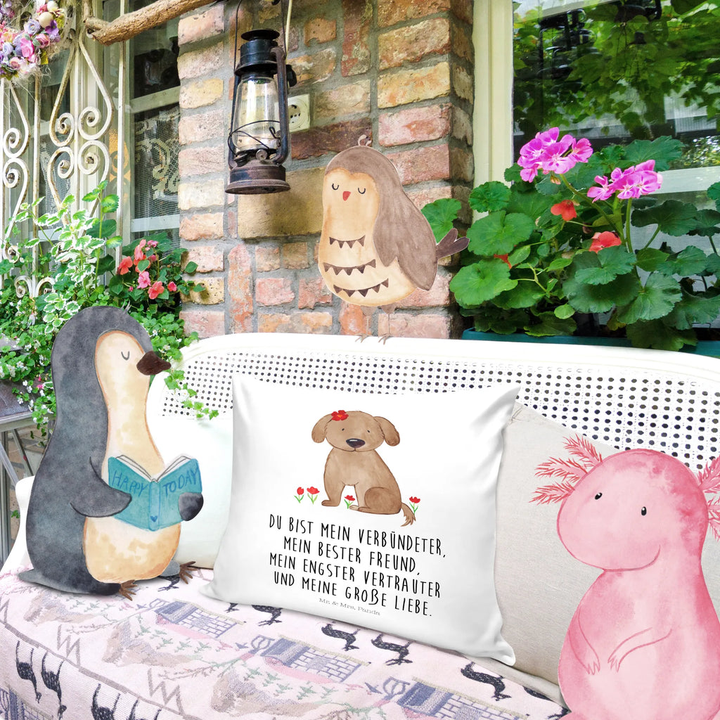 40x40 poduszka pies Dama Pies, motyw psa, zwierzę domowe, rasa psa, miłośnik zwierząt, właściciel psa, powiedzenia