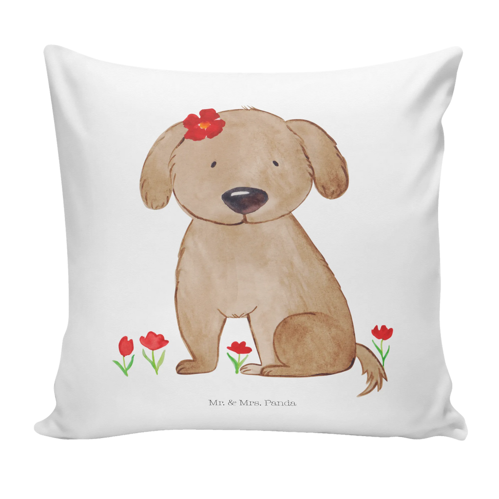 40x40 poduszka pies Dama Pies, motyw psa, zwierzę domowe, rasa psa, miłośnik zwierząt, właściciel psa, powiedzenia