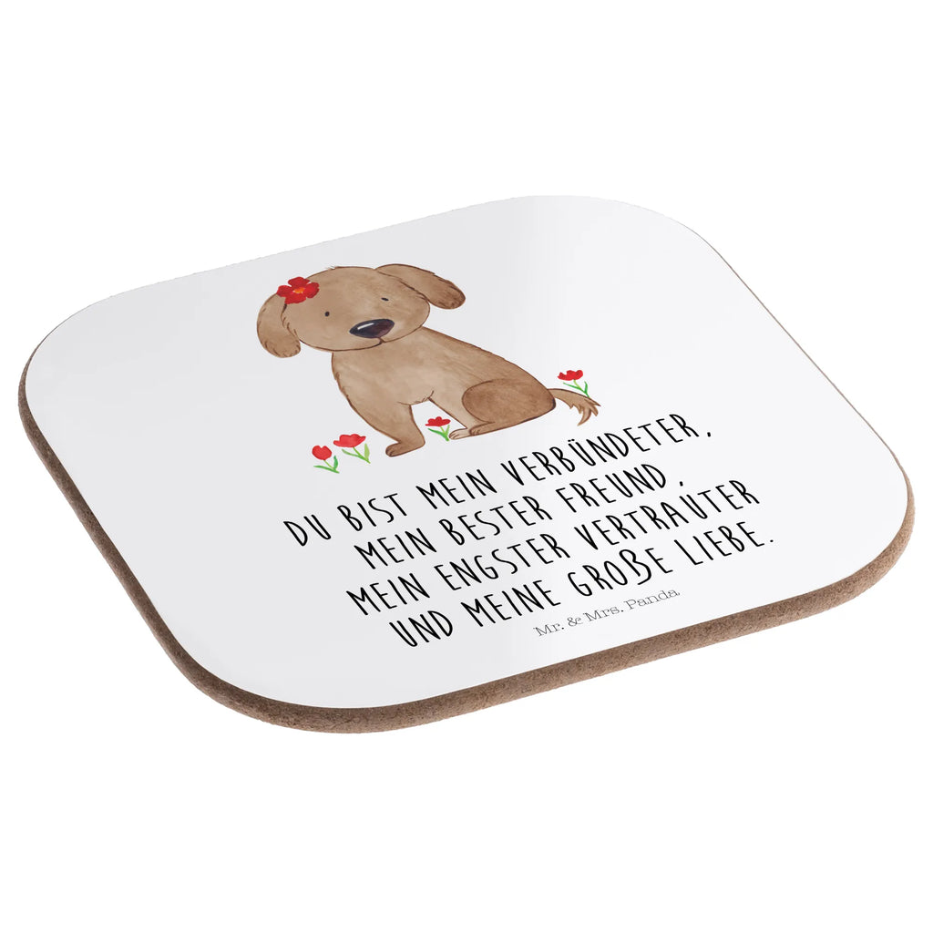 Square coaster Dog lady presents, gifts, gift, Coasters, party, glass coasters, breakfast, dog, mutt, hound, woof, dog mama, dog breed, love dogs, love for dogs, dog decorative items, bag with dog print, funny gifts for dog owners, what do you give a dog lover, Christmas gifts for dogs, gifts for dogs, dog sayings, mistress, dog owner, love, Dog, dog happiness, dogs, dog love