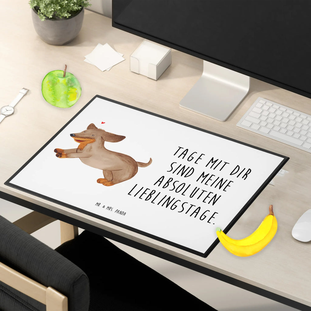 Schreibtischunterlage Hund Dackel Bürobedarf, Schreibtischauflage, Schreibtischunterlage Groß, Schreibunterlage, Büroartikel, Schreibwaren, Schreibtisch Unterlagen, Hund, Hundemotiv, Haustier, Hunderasse, Tierliebhaber, Hundebesitzer, Sprüche, Hunde, Dachshund, Dackel, happy dog