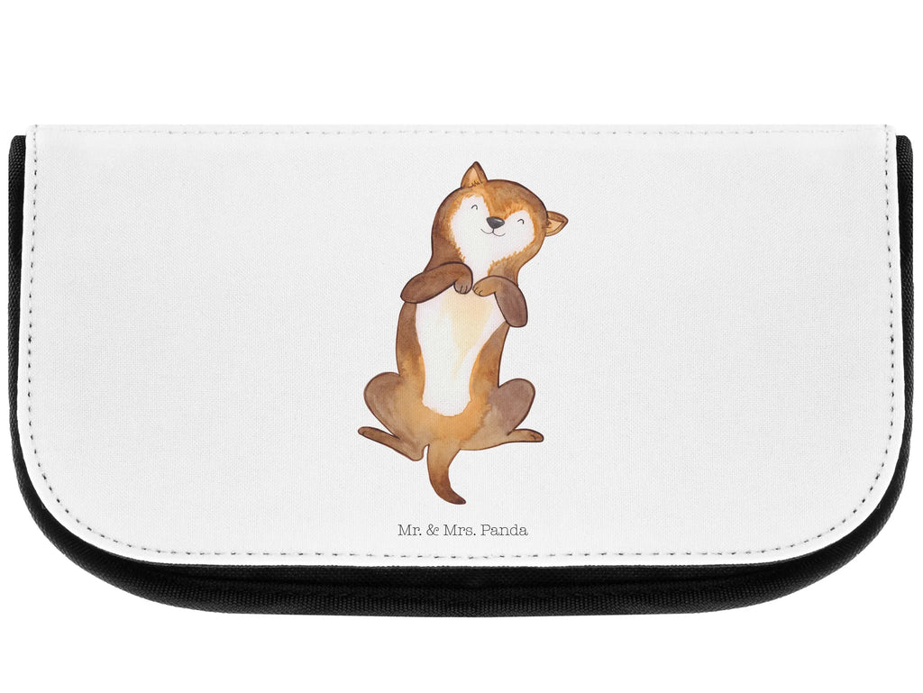 Cosmetics bag Dog Stroke Schminktäschchen, Beautybag, Make-Up Bag, Schminkbeutel, kulturtäschchen, Beauty Bag, Toilettentasche, zubehörtasche, kleines Täschchen, Kulturtasche, bad tasche, Kulturbeutel, reise kosmetiktasche, kosmetik beutel, Waschtasche, beauty case, Reisenecessaires, Necessaire, Waschbeutel, kosmetiktäschchen, Schminktasche, Organizer Tasche, toilettenbeutel, beauty tasche, utensilientasche, reiseschminktasche, hygiene tasche, Kosmetiktasche, Hund, Hundebesitzer, Hunderasse, Sprüche, Haustier, Hundemotiv, Tierliebhaber, Hundeliebe, Bauchkraulen, Hundewelpe, Hunde