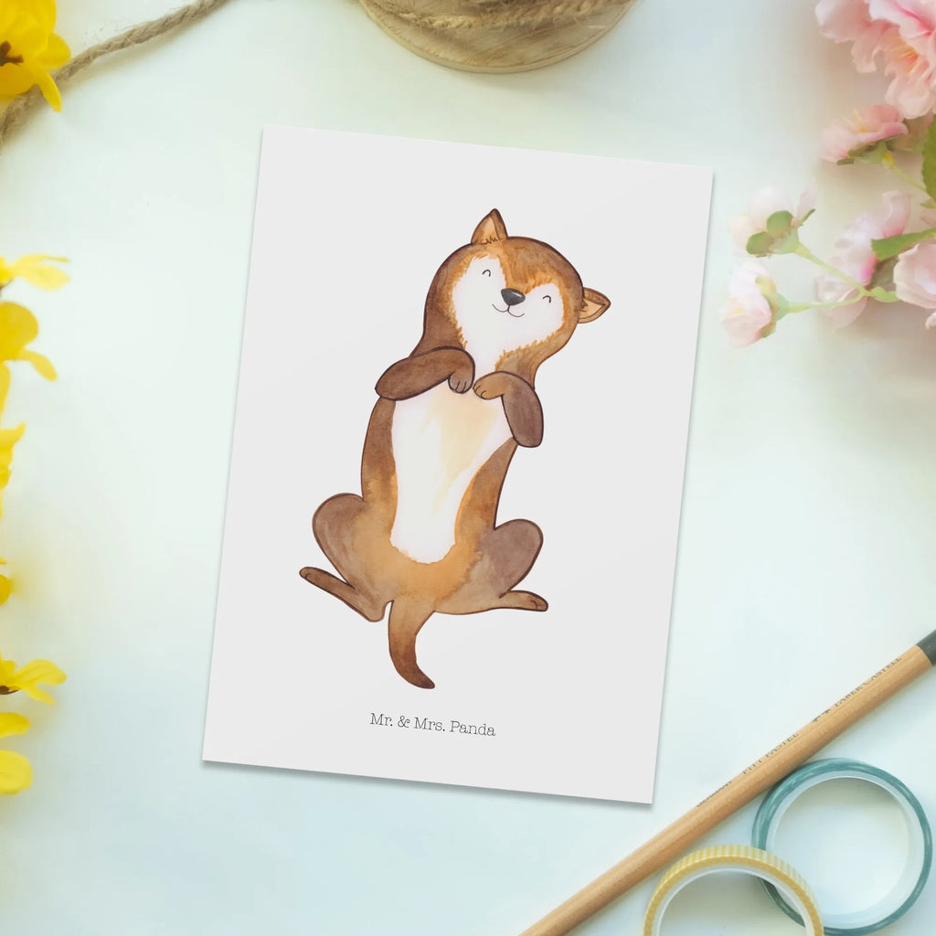 Postcard Dog Stroke Postkarte, Geburtstagskarte, Ansichtskarten, Einladungskarte, Grußkarte, Einladung, Ansichtskarte, Dankeskarte, Karte, Einladungskarten Geburtstag, Einladung Geburtstag, Geschenkkarte, Hund, Hundemotiv, Haustier, Hunderasse, Tierliebhaber, Hundebesitzer, Sprüche, Hunde, Hundewelpe, Hundeliebe, Bauchkraulen