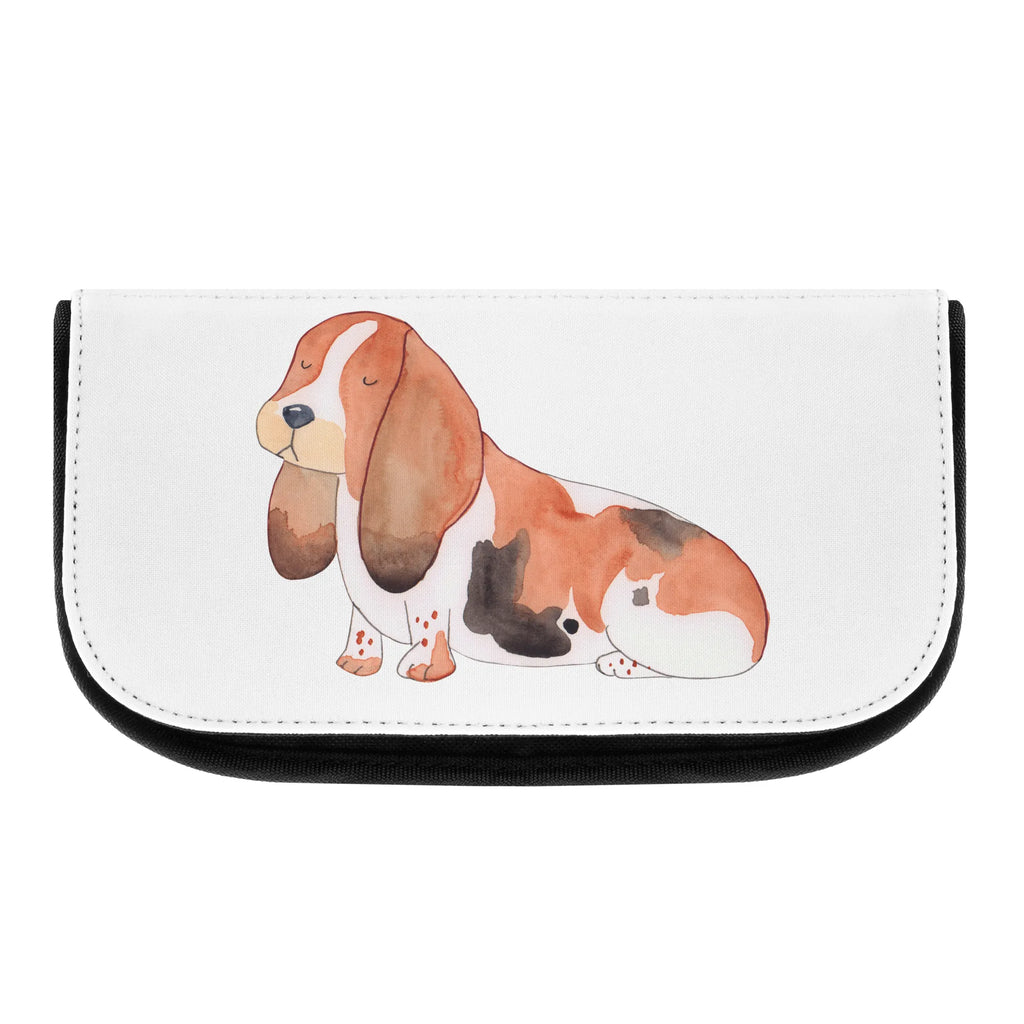 Kosmetiktasche Hund Basset Hound Beauty Bag, Beautybag, Schminkbeutel, bad tasche, kulturtäschchen, kosmetik beutel, utensilientasche, kleines Täschchen, beauty case, reise kosmetiktasche, beauty tasche, kosmetiktäschchen, Reise-Kosmetiktasche, Waschtasche, Necessaire, Kosmetiktasche, Waschbeutel, zubehörtasche, Organizer Tasche, Toilettentasche, toilettenbeutel, Make-Up Bag, Reisenecessaires, Schminktasche, Kulturtasche, Kulturbeutel, Schminktäschchen, reiseschminktasche, hygiene tasche, Hund, Hundebesitzer, Hunderasse, Sprüche, Haustier, Hundemotiv, Tierliebhaber, Basset Hound, Kinderlos, Hundeliebe, Basset