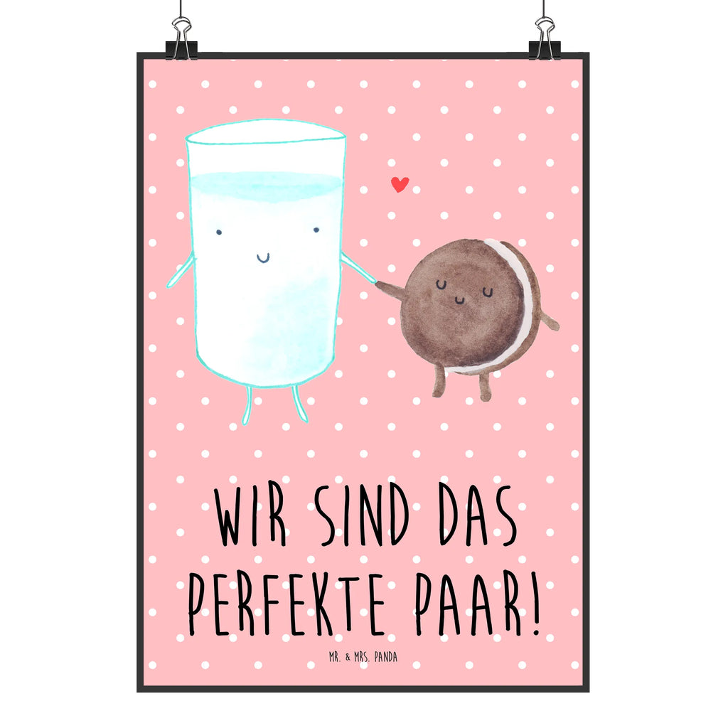 Poster milk biscuit Kunstdruck, Deko Bild, Wandposter, drucke, grafikposter, Bild, wanddruck, Wandschmuck, Wandbild, Mr. & Mrs. Panda Poster, wanddeko, Posterdruck, kunstdruck poster, Plakat, kunstposter, Bild für Wand, Designposter, Wanddeko Bild, wandkunst, Poster, Wanddekoration, kunst für die wand, Gute Laune, Tiermotive, Tiere, Lustige Sprüche, Kekse, Keks, Cookie, Motiv Süß, Perfektes Paar, Kaffee, Einladung Frühstück, Milch, Romantisch, Milk