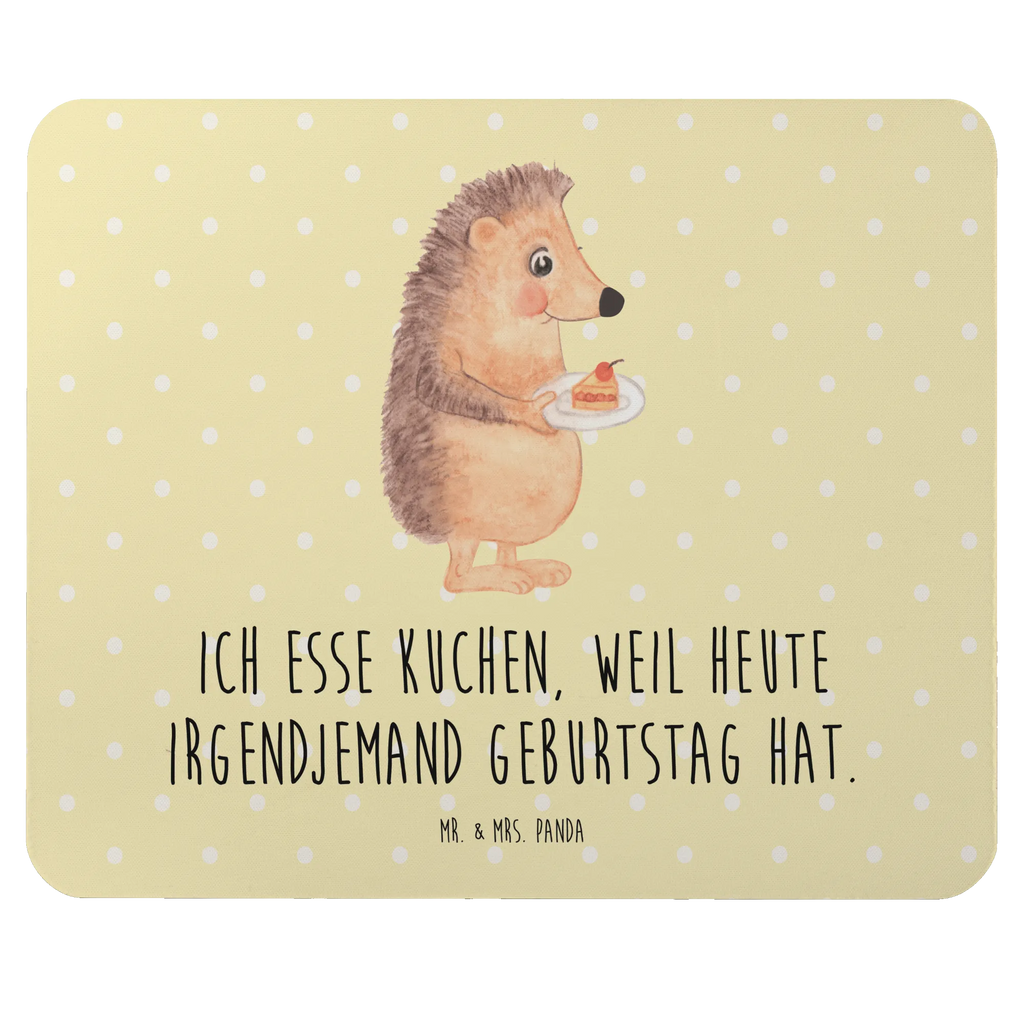 Mauspad Igel mit Kuchenstück Mausunterlage, Mauspad Büro, Arbeitszimmer, Einzigartiges Mauspad, Mousepad, Büroausstattung, Designer Mauspad, Computer zubehör, Mauspad, PC Zubehör, Tiermotive, Gute Laune, lustige Sprüche, Tiere, Backen Geschenk, Torte, Igel, Geburtstagskuchen, Einladung Party, Essen Spruch, Kuchen backen, Kuchen