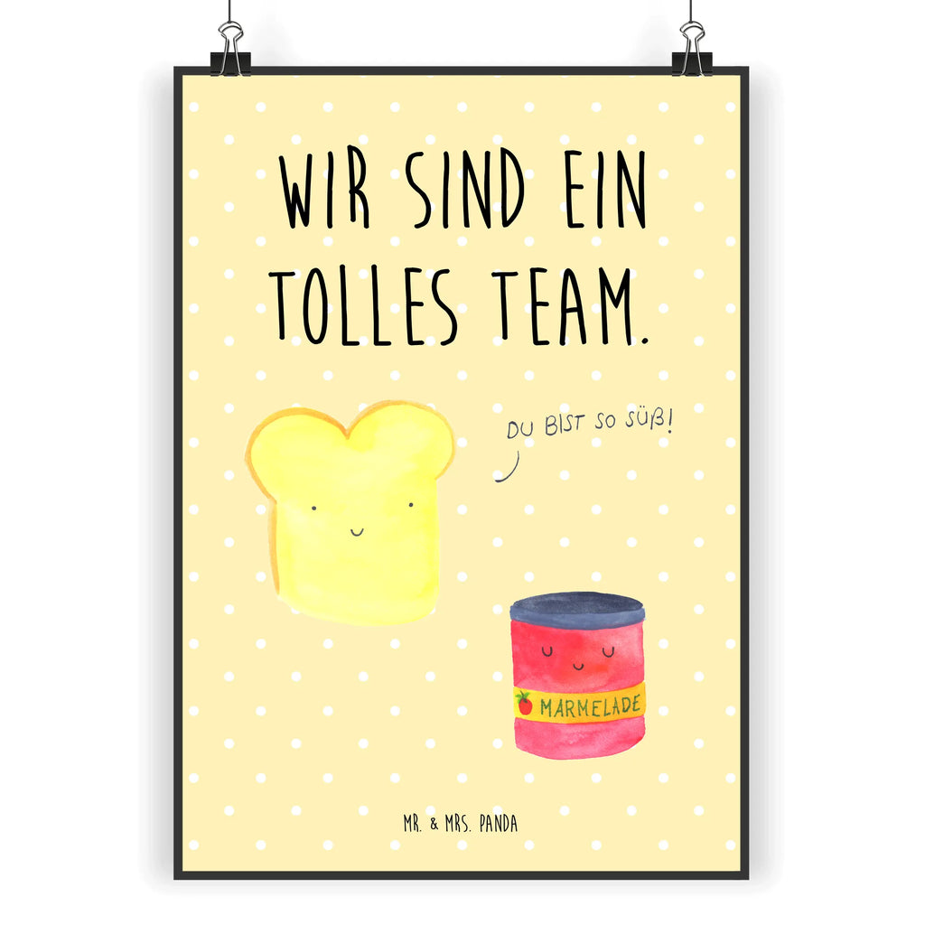 Poster Toast Marmelade Mr. & Mrs. Panda Poster, Wanddeko Bild, Kunstdruck, kunstposter, Designposter, Posterdruck, Bild, kunstdruck poster, Wanddekoration, Plakat, Wandschmuck, wandkunst, grafikposter, Deko Bild, drucke, Poster, Wandposter, kunst für die wand, Wandbild, Bild für Wand, wanddeko, wanddruck, Gute Laune, Tiermotive, Tiere, Lustige Sprüche, Küche Spruch, Frühstück Einladung, Marmelade, Süße Postkarte, Toastbrot, Dreamteam, Brot, Süß, Toast, Küche Deko