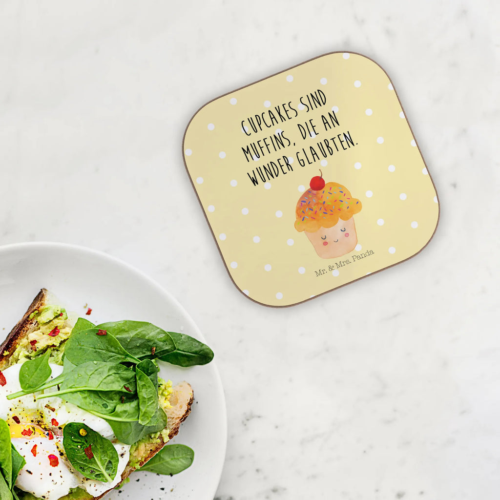 Square coaster Cupcake glass coasters, party, presents, Coasters, gift, breakfast, gifts, small animals, cute, funny, cute animal motives, hand drawn, small world, funny sayings, good mood, happy, gift ideas, special gifts, animal lover, card, Muffin, Kitchen Decoration, Baking Present, Cupcakes, Kitchen Saying, Motivation Sayings, Wonder, Present Cook