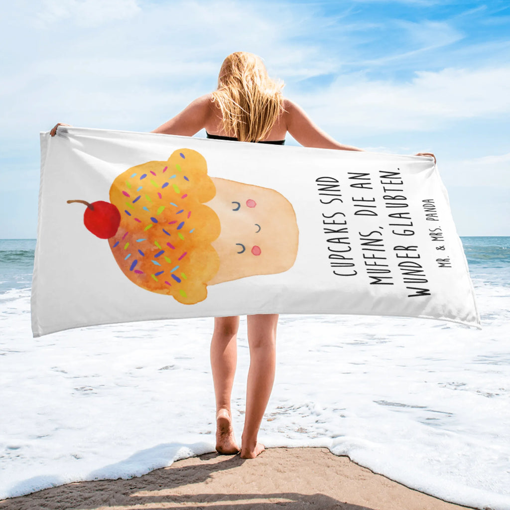 XL ręcznik kąpielowy Babeczka Motywy zwierzęce, dobra energia, zabawne powiedzonka, zwierzęta