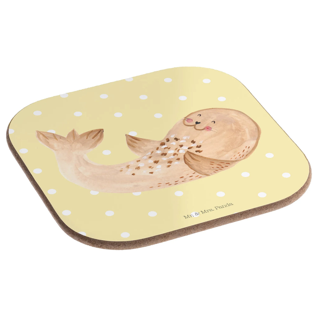 Square coaster seal Lay Korkuntersetzer, Tassen Untersetzer, Untersetzer Gläser, Untersetzer, Getränkeuntersetzer, Untersetzer Holz, Bierdeckel, Glasuntersetzer, Untersetzer aus Holz, Untersetzer für Gläser, Untersetzer Design, Holzuntersetzer, Tiermotive, Gute Laune, lustige Sprüche, Tiere, Ostsee, Seehund, Robbe, Robben, Lachen, Meerestier, Strand, Freude, Nordsee