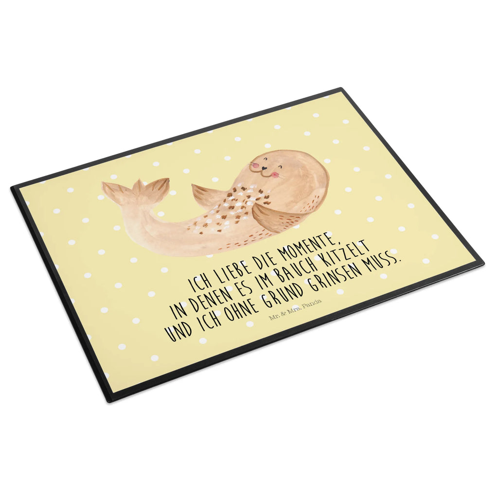 Schreibtischunterlage Robbe Liegen tischpads, schreibauflagen, schreibauflage, tischmatte, Tischunterlage, tischpad, schreibtischauflagen, schreibtischmatte, pultunterlage, tischmatten, Schreibtisch Unterlagen, Schreibtischauflage, Schreibunterlage, schreibtischunterlage, tischauflagen, schreibtischunterlagen, arbeitsmatte, schreibmatte, Schreibtisch Matte, arbeitsunterlage, tischauflage, Tiermotive, Gute Laune, Lustige Sprüche, Tiere, Robbe, Robben, Lachen, Ostsee, Seehund, Meerestier, Nordsee, Freude, Strand