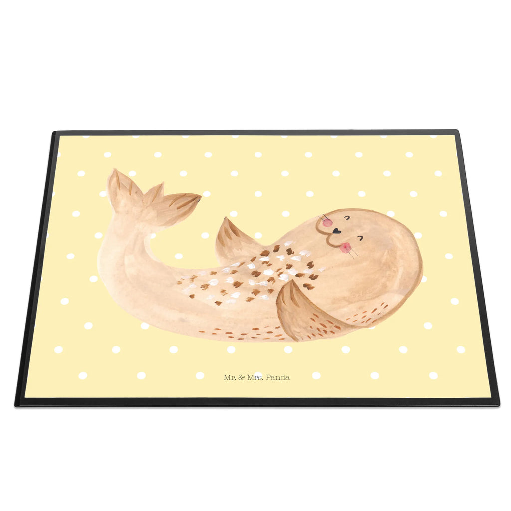 Schreibtischunterlage Robbe Liegen tischpads, schreibauflagen, schreibauflage, tischmatte, Tischunterlage, tischpad, schreibtischauflagen, schreibtischmatte, pultunterlage, tischmatten, Schreibtisch Unterlagen, Schreibtischauflage, Schreibunterlage, schreibtischunterlage, tischauflagen, schreibtischunterlagen, arbeitsmatte, schreibmatte, Schreibtisch Matte, arbeitsunterlage, tischauflage, Tiermotive, Gute Laune, Lustige Sprüche, Tiere, Robbe, Robben, Lachen, Ostsee, Seehund, Meerestier, Nordsee, Freude, Strand