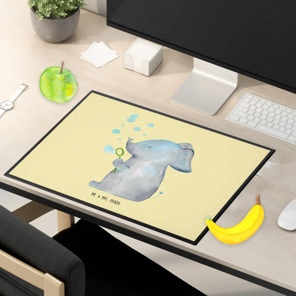 Schreibtischunterlage Elefant Seifenblasen Schreibtisch Unterlagen, Schreibtischauflage, Schreibunterlage, Schreibwaren, Büroartikel, Schreibtischunterlage Groß, Bürobedarf, Tiermotive, Gute Laune, lustige Sprüche, Tiere, Liebesspruch, Liebe, Dickhäuter, Elefanten, Liebesbeweis, Elefant, Gefühl. Daheim, Heimat, Seifenblasen, Rüsseltier
