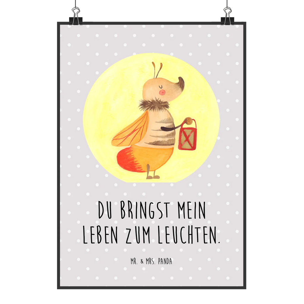 Poster Firefly Kunstdruck, Wanddeko, Posterdruck, Bild, Raumdekoration, Handgemaltes Poster, Wanddekoration, Küchenposter, Designposter, Kinderposter, Wandposter, Wanddeko Bild, Mr. & Mrs. Panda Poster, Poster, Tiermotive, Gute Laune, lustige Sprüche, Tiere, Liebesspruch, Jahrestag, Falter, Liebesbeweis, Lieblingsmensch, Liebe, Heiratsantrag, Leuchten, Glühwurm, magisch, Verlobung, Glühwürmchen