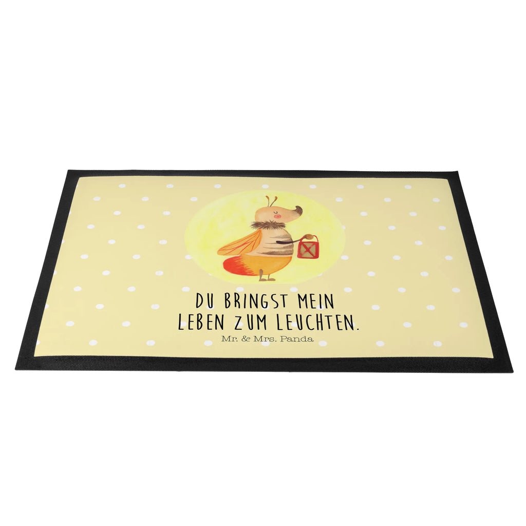Doormat Firefly small animals, cute, funny, cute animal motives, hand drawn, small world, funny sayings, good mood, happy, gifts, gift ideas, special gifts, animal lover, card, favourite person, engagement, love saying, glowworm, love, butterfly, marriage proposal, glow, anniversary, magic, proof of love