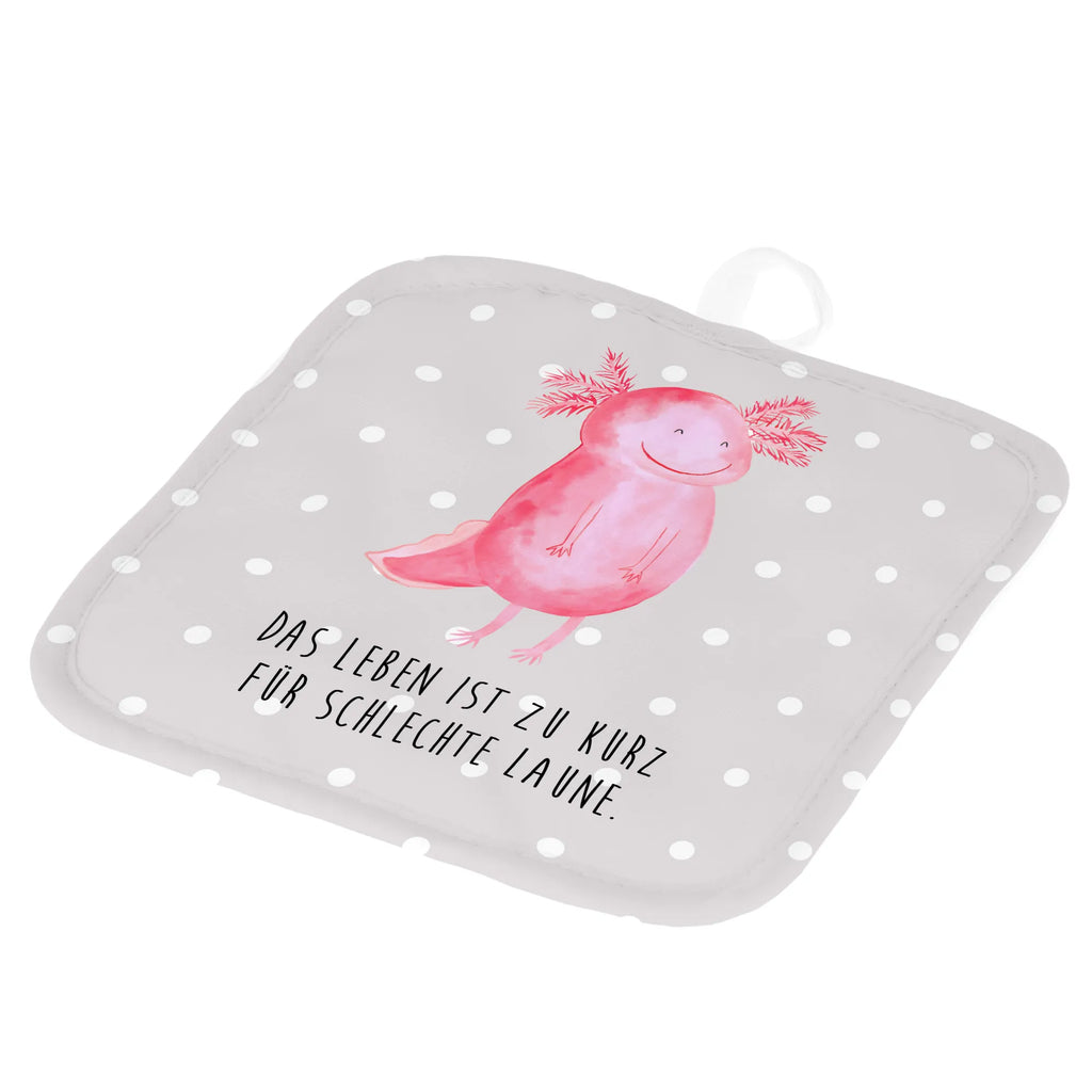 2er Set Topflappen  Axolotl glücklich Topfhandschuhe, Topflappen, Topflappen 2er Set, Topflappenset, Topflappen Set, Topflappen mit Spruch, Schöne Topflappen, Ofenhandschuh, Ofenhandschuhe, Topflappen lustig, Topfuntersetzer, Topfhandschuh, Axolotl, Molch, Lurche, gute Laune, Schwanzlurch, Lurch, Axolot, Motivation
