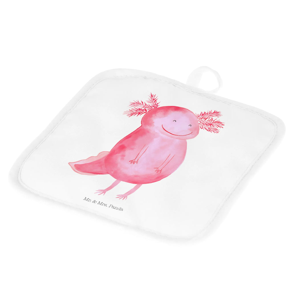 2er Set Topflappen  Axolotl glücklich Topfhandschuhe, Topflappen, Topflappen 2er Set, Topflappenset, Topflappen Set, Topflappen mit Spruch, Schöne Topflappen, Ofenhandschuh, Ofenhandschuhe, Topflappen lustig, Topfuntersetzer, Topfhandschuh, Axolotl, Molch, Lurche, gute Laune, Schwanzlurch, Lurch, Axolot, Motivation