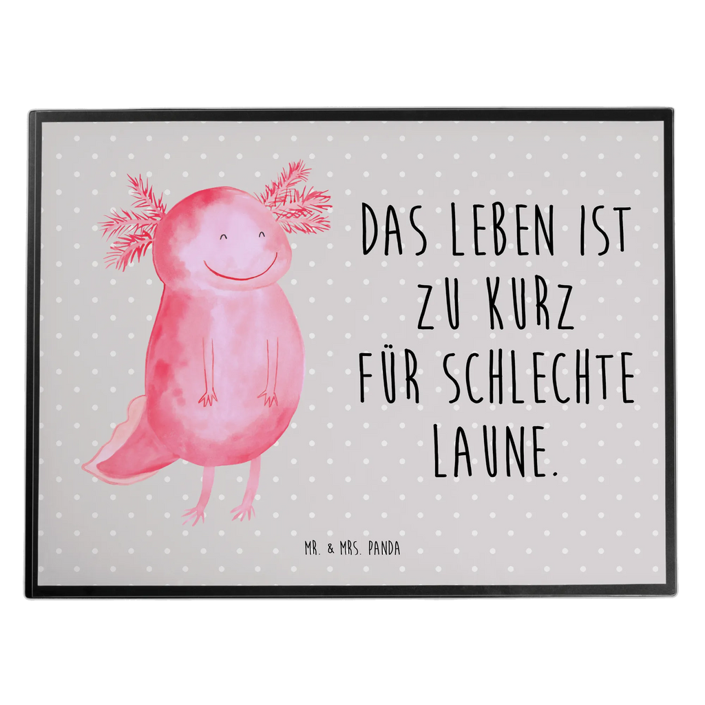 Schreibtischunterlage Axolotl Glücklich Schreibtischunterlage Groß, Schreibtisch Unterlagen, Schreibtischauflage, Schreibwaren, Bürobedarf, Büroartikel, Schreibunterlage, Axolotl, Molch, gute Laune, Motivation, Axolot, Lurche, Schwanzlurch, Lurch