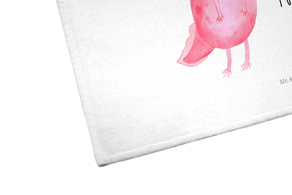 50 x 100 ręcznik Aksolotl Szczęśliwy Axolotl, Molch