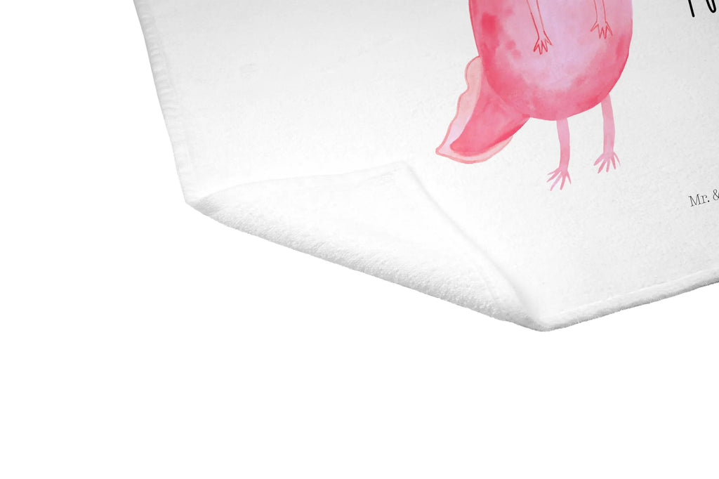 50 x 100 ręcznik Aksolotl Szczęśliwy Axolotl, Molch