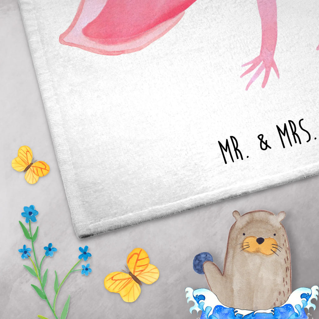 50 x 100 ręcznik Aksolotl Szczęśliwy Axolotl, Molch