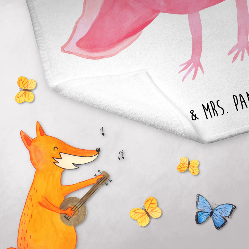 50 x 100 ręcznik Aksolotl Szczęśliwy Axolotl, Molch