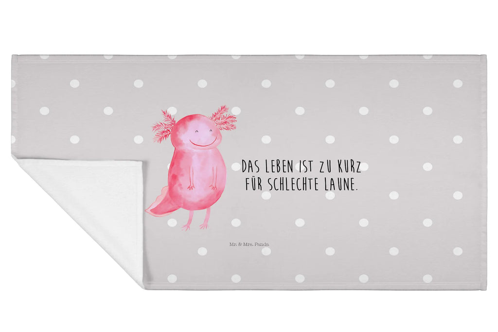 50 x 100 ręcznik Aksolotl Szczęśliwy Axolotl, Molch