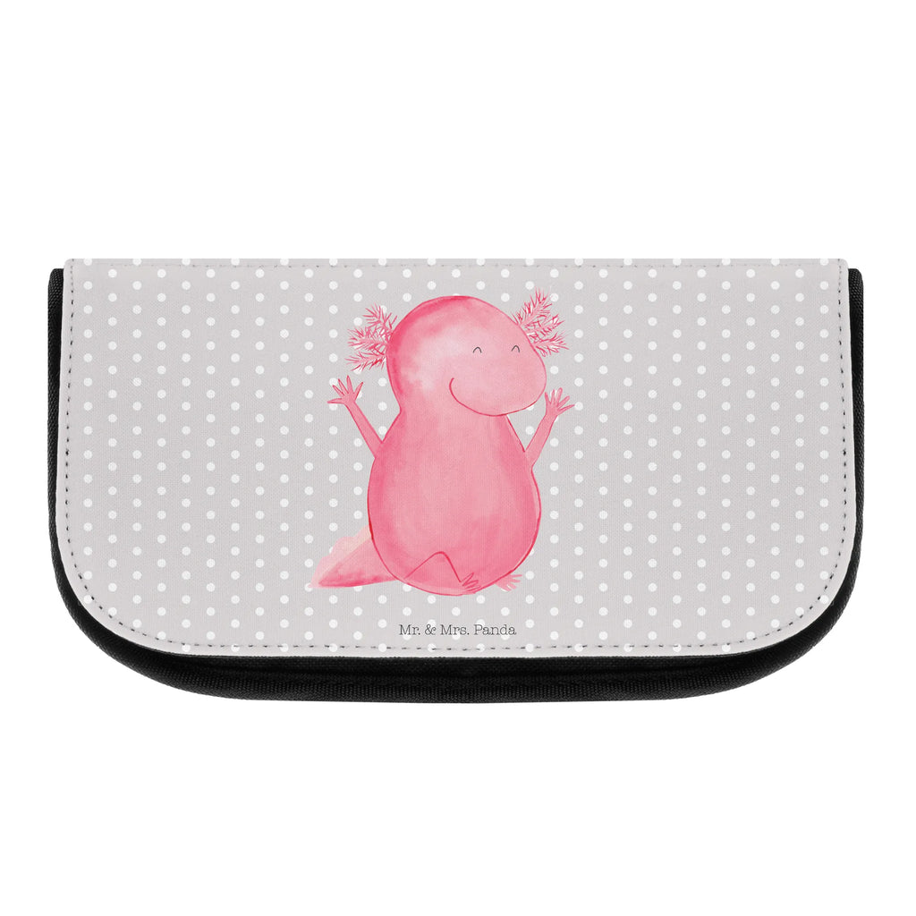 Cosmetics bag axolotl Hooray Toilet bag, Make-up bag, Cosmetic bag, Cosmetics, Mudflap case, Bag, Sludge bag, Wallet, Axolotl, Axelotl, marine animals, Mexican walking fish, salamander, motivation, satisfaction, axolot, amphibian, fun, tail, axolotl, cheerful, joy