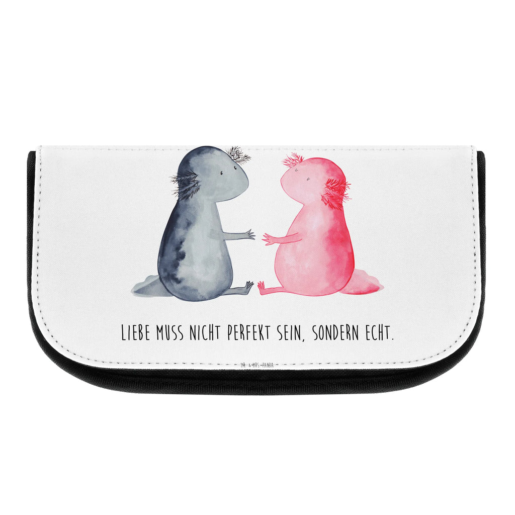 Kosmetiktasche Axolotl Liebe Beauty Bag, kosmetiktäschchen, Make-Up Bag, Organizer Tasche, Waschbeutel, Toilettentasche, zubehörtasche, Kulturbeutel, Necessaire, reise kosmetiktasche, beauty case, Reisenecessaires, Schminktasche, kosmetik beutel, Beautybag, reiseschminktasche, bad tasche, utensilientasche, Schminktäschchen, Kosmetiktasche, Kulturtasche, Schminkbeutel, kulturtäschchen, toilettenbeutel, kleines Täschchen, hygiene tasche, Waschtasche, beauty tasche, Axolotl, Molch, Valentinstag, Lurch, Schwanzlurch, Liebesbeweis, Lurche, Freund, Große Liebe, Ehemann, Verlobter, Axolot, Liebe, Jahrestag