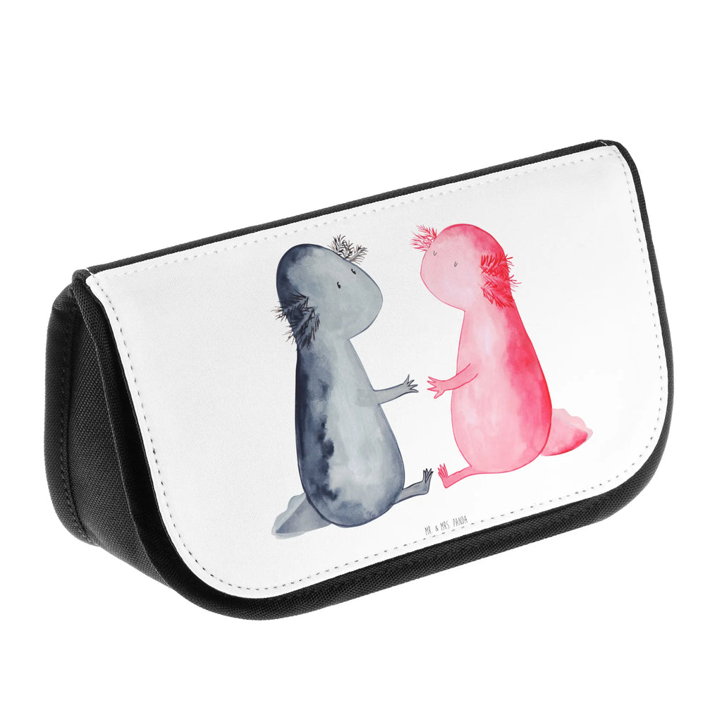 Kosmetiktasche Axolotl Liebe Beauty Bag, kosmetiktäschchen, Make-Up Bag, Organizer Tasche, Waschbeutel, Toilettentasche, zubehörtasche, Kulturbeutel, Necessaire, reise kosmetiktasche, beauty case, Reisenecessaires, Schminktasche, kosmetik beutel, Beautybag, reiseschminktasche, bad tasche, utensilientasche, Schminktäschchen, Kosmetiktasche, Kulturtasche, Schminkbeutel, kulturtäschchen, toilettenbeutel, kleines Täschchen, hygiene tasche, Waschtasche, beauty tasche, Axolotl, Molch, Valentinstag, Lurch, Schwanzlurch, Liebesbeweis, Lurche, Freund, Große Liebe, Ehemann, Verlobter, Axolot, Liebe, Jahrestag