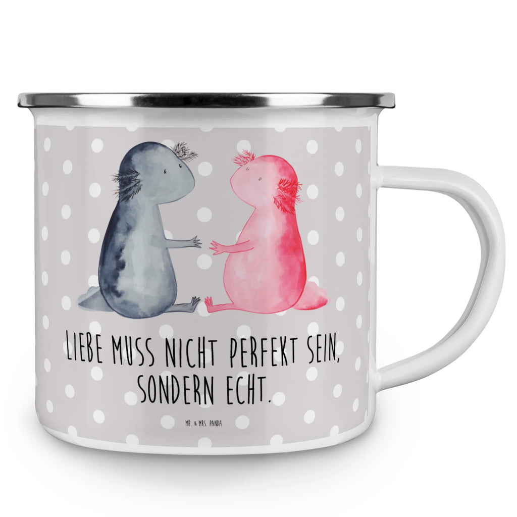 Kempingowy kubek emaliowany Axolotl miłość reisetasse, Kaffeebecher, becher emaille, wanderbecher, Campingbecher, Teetasse, Campingtasse, Tasse, blechbecher, Kaffeetasse, Reisebecher, Emaille Becher, Metalltasse, metallbecher, Teebecher, Tasse Emaille, Emaille Tasse, Blechtasse, emaillebecher, wandertasse, Pott, Emailletasse, Becher, Trinkbecher, Molch, Axolotl, Verlobter, Schwanzlurch, Lurche, Liebe, Jahrestag, Ehemann, Liebesbeweis, Valentinstag, Lurch, Axolot, Freund, Große Liebe
