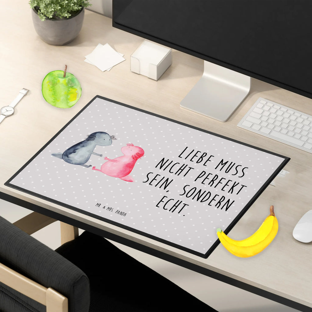 Schreibtischunterlage Axolotl Liebe Schreibtischauflage, Schreibwaren, Schreibunterlage, Schreibtisch Unterlagen, Büroartikel, Schreibtischunterlage Groß, Bürobedarf, Axolotl, Molch, Verlobter, Axolot, Lurch, Liebe, Jahrestag, Ehemann, Freund, Schwanzlurch, Liebesbeweis, große Liebe, Valentinstag, Lurche