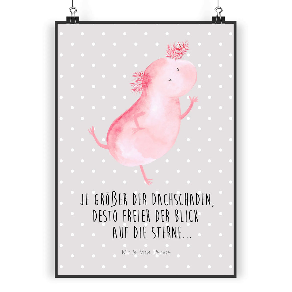 Poster Axolotl Tanzen Bild, Poster, kunstdruck poster, Wanddekoration, Deko Bild, drucke, Wandbild, kunst für die wand, Kunstdruck, wanddruck, kunstposter, Wandschmuck, Posterdruck, wanddeko, Plakat, grafikposter, Mr. & Mrs. Panda Poster, Wandposter, Wanddeko Bild, Designposter, wandkunst, Bild für Wand, Molch, Axolotl, Schwanzlurch, Axolot, Freundin, Lurch, Sterne, Dachschaden, Lurche, Verrückt, Beste Freundin