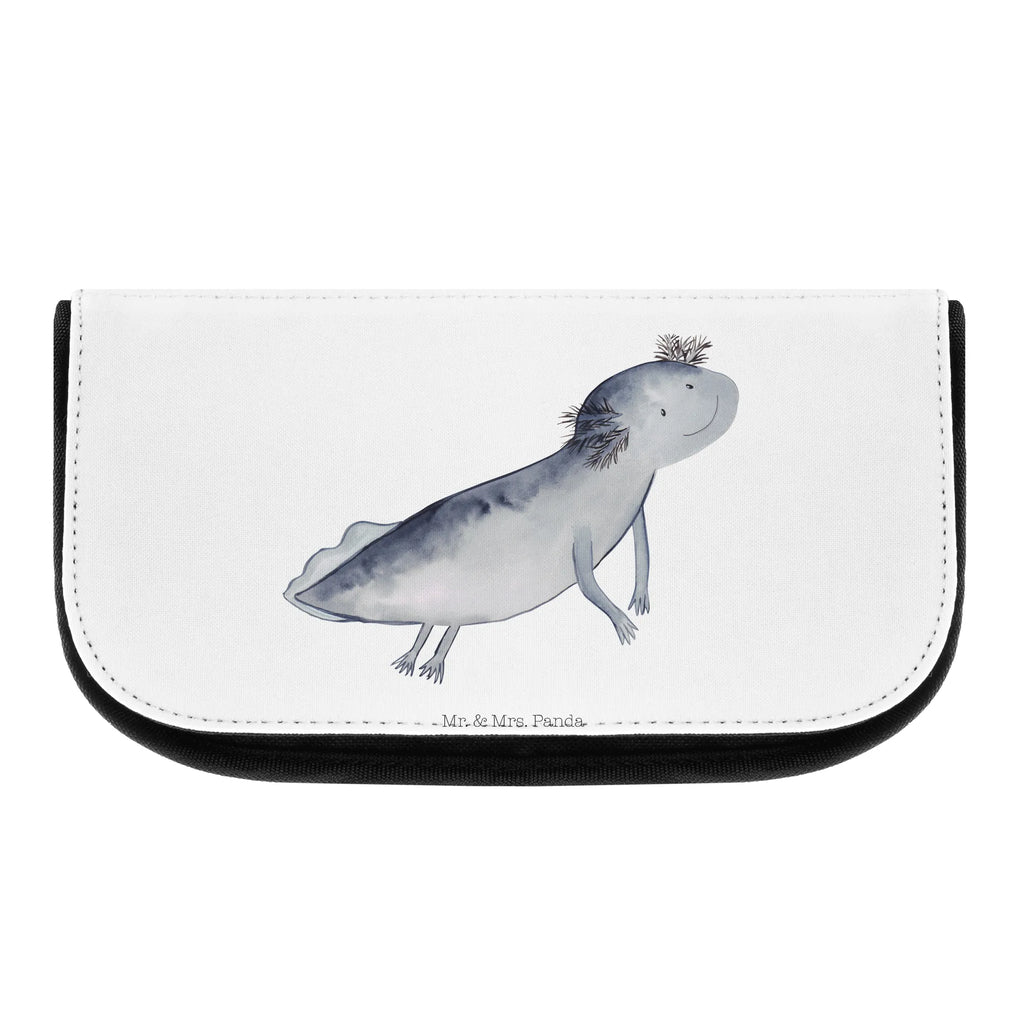 Kosmetiktasche Axolotl Schwimmen Reisenecessaires, bad tasche, Waschtasche, Kulturtasche, Make-Up Bag, Waschbeutel, hygiene tasche, Beautybag, Toilettentasche, reiseschminktasche, Schminkbeutel, kosmetik beutel, toilettenbeutel, kulturtäschchen, Kulturbeutel, Kosmetiktasche, kleines Täschchen, Organizer Tasche, beauty case, reise kosmetiktasche, beauty tasche, utensilientasche, Schminktäschchen, zubehörtasche, Schminktasche, Beauty Bag, kosmetiktäschchen, Necessaire, Axolotl, Molch, Schwanzlurch, Lösungen, Problem, Motivation, Axolot, Probleme, Lurche, Lurch