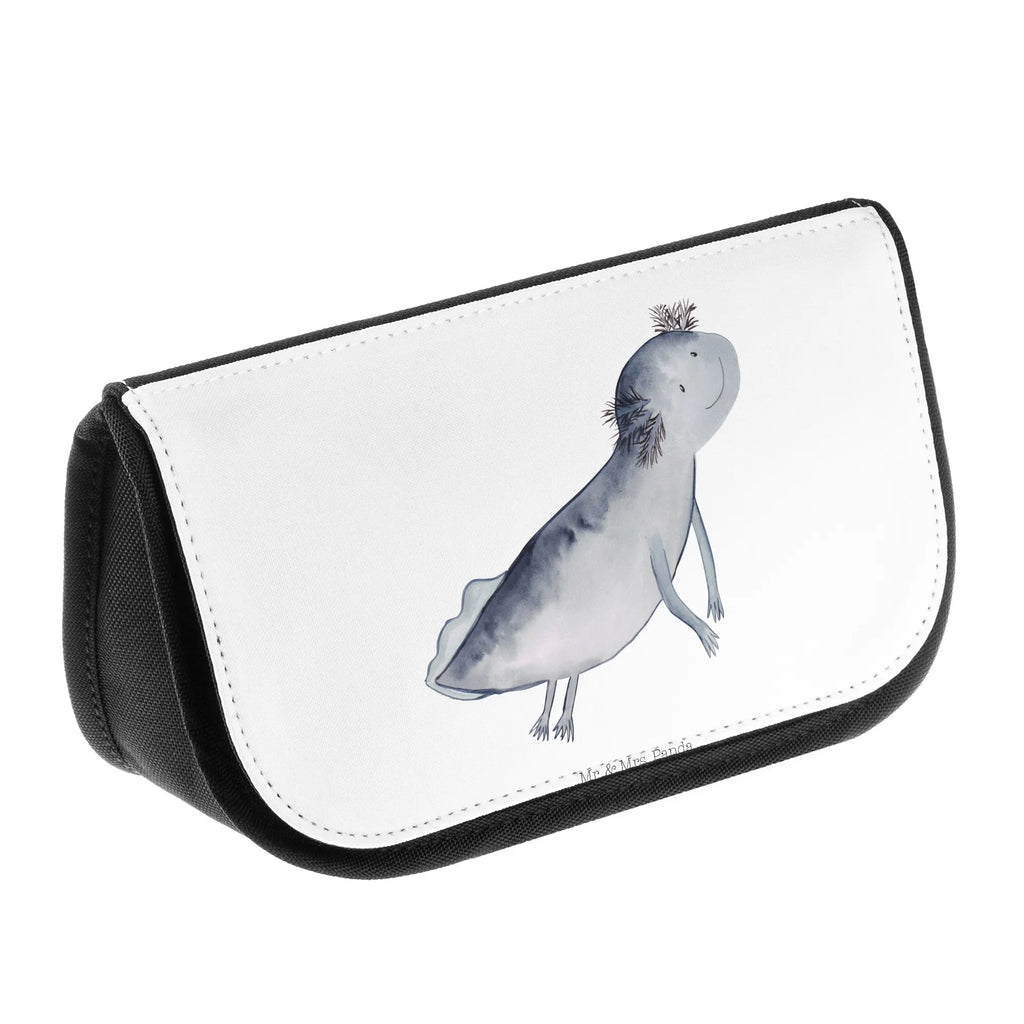 Kosmetiktasche Axolotl Schwimmen Reisenecessaires, bad tasche, Waschtasche, Kulturtasche, Make-Up Bag, Waschbeutel, hygiene tasche, Beautybag, Toilettentasche, reiseschminktasche, Schminkbeutel, kosmetik beutel, toilettenbeutel, kulturtäschchen, Kulturbeutel, Kosmetiktasche, kleines Täschchen, Organizer Tasche, beauty case, reise kosmetiktasche, beauty tasche, utensilientasche, Schminktäschchen, zubehörtasche, Schminktasche, Beauty Bag, kosmetiktäschchen, Necessaire, Axolotl, Molch, Schwanzlurch, Lösungen, Problem, Motivation, Axolot, Probleme, Lurche, Lurch