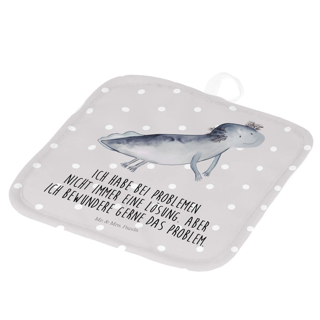 Pot holder axolotl To swim Topfuntersetzer, Topfhandschuhe, Topflappenset, 2er Set Topflappen, Topflappen 2er Set, Topflappen Set, Topflappen, topfhalter, Axolotl, Molch, Lurch, Probleme, Schwanzlurch, Lösungen, Problem, Motivation, Axolot, Lurche