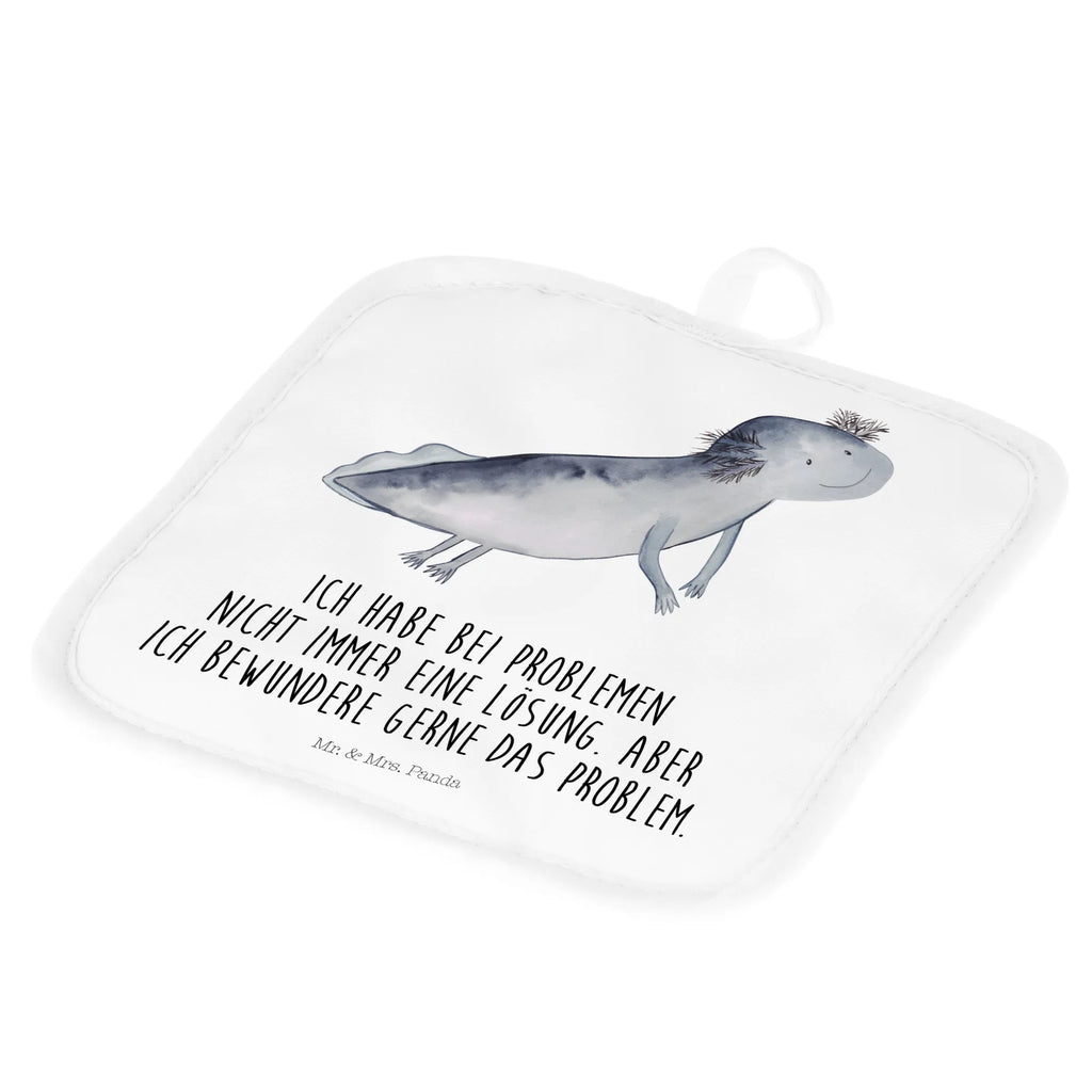 Pot holder axolotl To swim Topfuntersetzer, Topfhandschuhe, Topflappenset, 2er Set Topflappen, Topflappen 2er Set, Topflappen Set, Topflappen, topfhalter, Axolotl, Molch, Lurch, Probleme, Schwanzlurch, Lösungen, Problem, Motivation, Axolot, Lurche