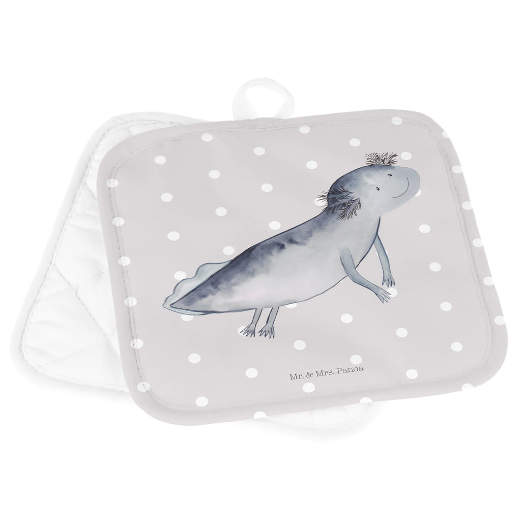 Pot holder axolotl To swim Topfuntersetzer, Topfhandschuhe, Topflappenset, 2er Set Topflappen, Topflappen 2er Set, Topflappen Set, Topflappen, topfhalter, Axolotl, Molch, Lurch, Probleme, Schwanzlurch, Lösungen, Problem, Motivation, Axolot, Lurche