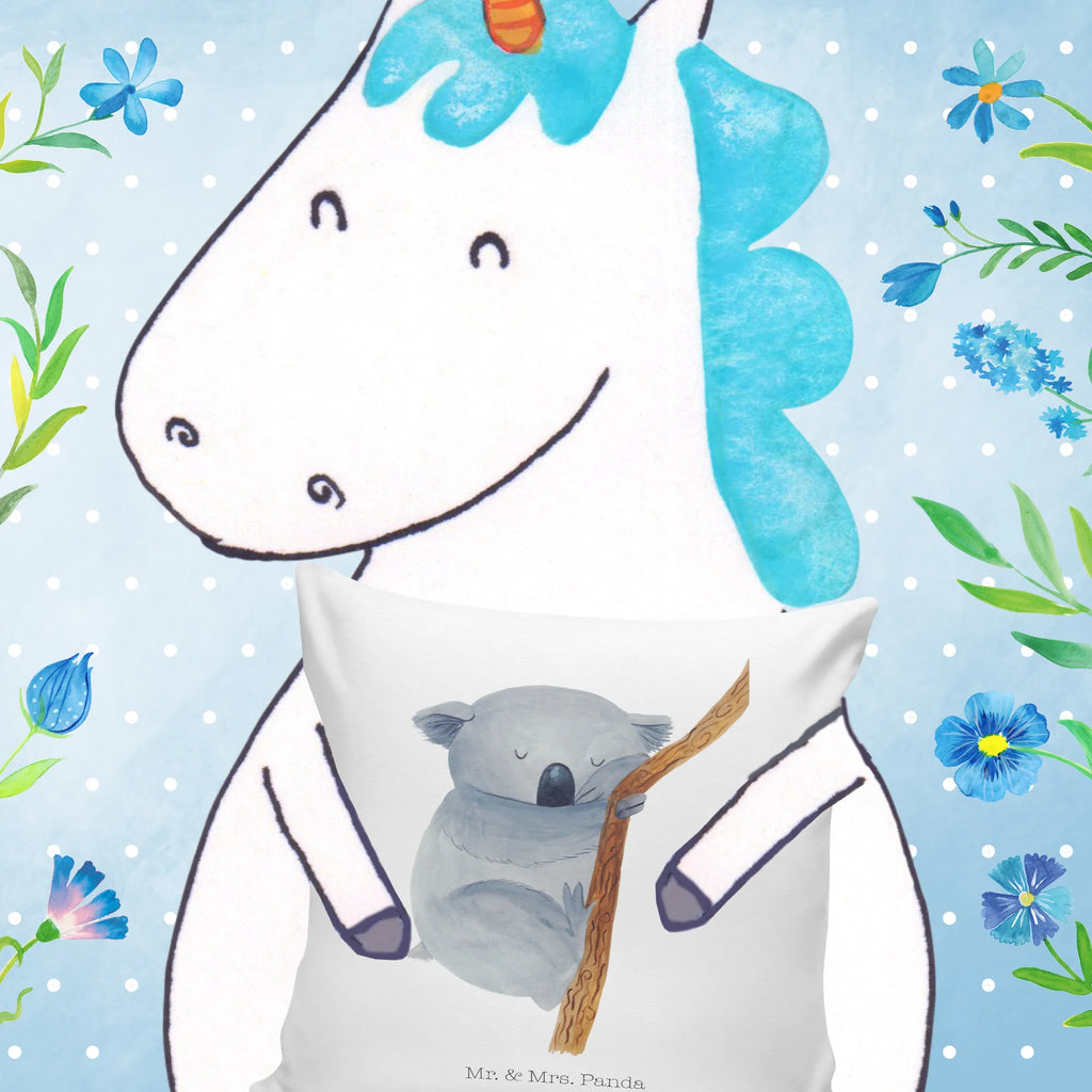 Cushion koala 40 x 40, pillows, settee, 40x40, soft, pad, pillow case, fluffy, bed, Pillow, bedroom, cushion, couch, sofa, small animals, cute, funny, cute animal motives, hand drawn, small world, funny sayings, good mood, happy, gifts, gift ideas, special gifts, animal lover, card, dream, dreamland, Koala, sleeping, bear, koala bear