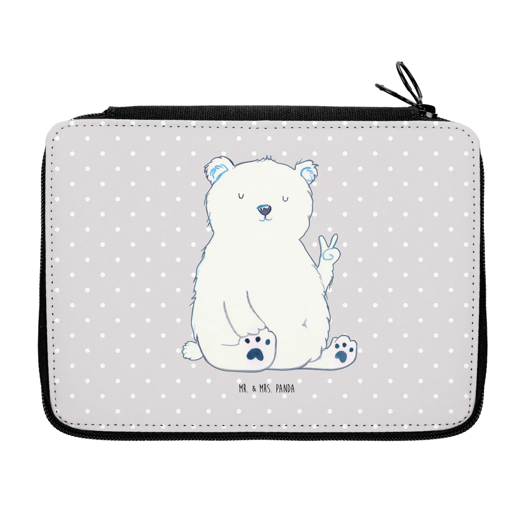 Leather folder Icebear Lazy Bleistift Etui, Stiftebeutel, Buntstiftmäppchen, Schreibetui, Schulmäppchen, Schuletui, Farbstiftetui, Stifteetui, Schlampermäppchen, Federmappe Set, Schüleretui, Federmäppchen, Zeichenetui, Bleistiftetui, Etui für Stifte, Mäppchen, Stifte Etui, Schreibmappe, Stiftemappe, Federtasche, Malmappe, Buntstiftetui, Stiftetasche, Teddy, Bär, Teddybär, Arbeitsplatz, Relaxen, Bürojob, Homeoffice, Entspannen, Büro, Nordpol, Faul, Arbeit, Eisbär