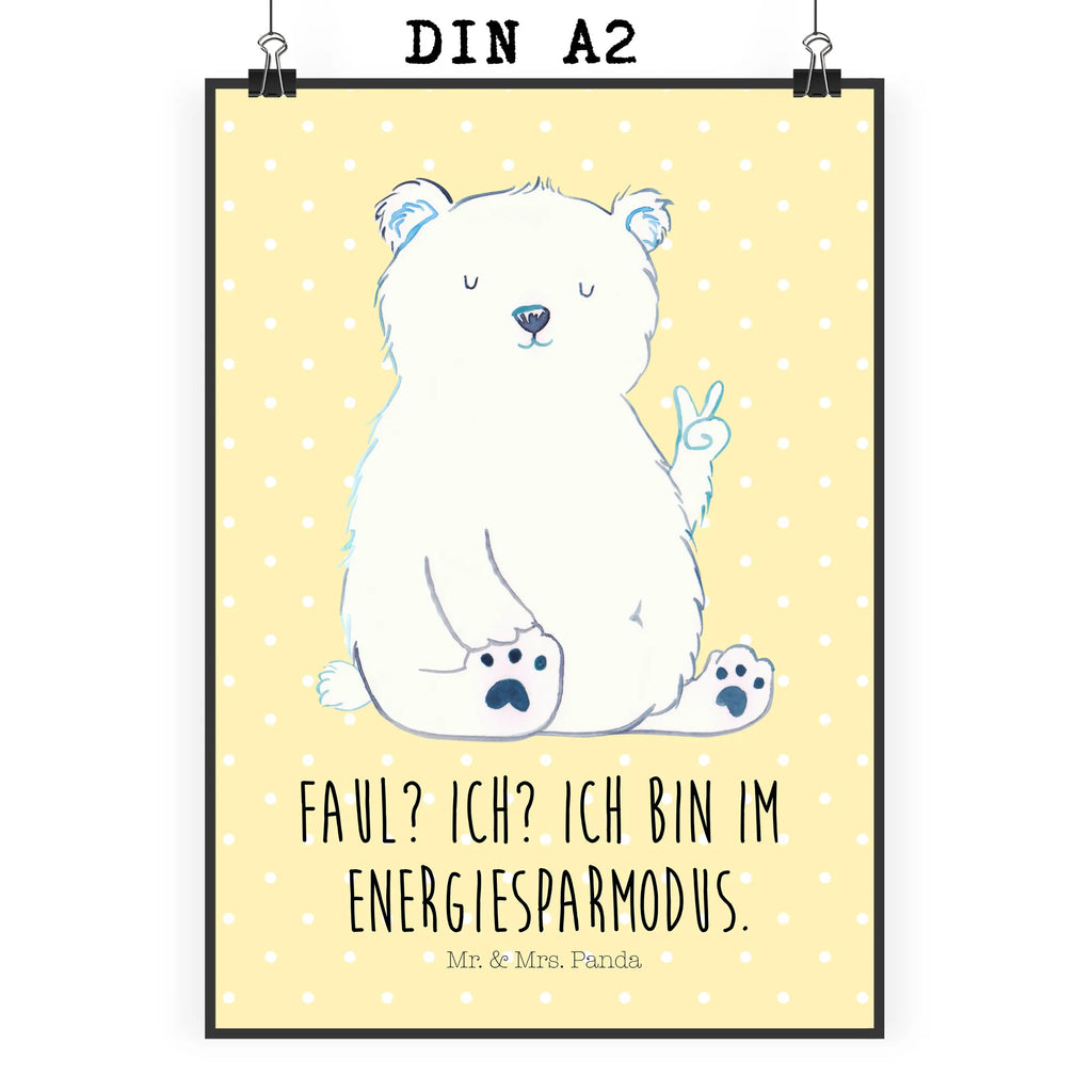 Plakat Niedźwiedź polarny leniwy kunstdruck poster, Deko Bild, Posterdruck, Wanddeko Bild, kunstposter, Designposter, kunst für die wand, grafikposter, drucke, Bild, Wandschmuck, Plakat, Mr. & Mrs. Panda Poster, wandkunst, Kunstdruck, Wanddekoration, Poster, Bild für Wand, Wandbild, Wandposter, wanddruck, wanddeko, Teddybär, Bär, Teddy, Entspannen, Bürojob, Homeoffice, Nordpol, Büro, Arbeitsplatz, Faul, Relaxen, Eisbär, Arbeit
