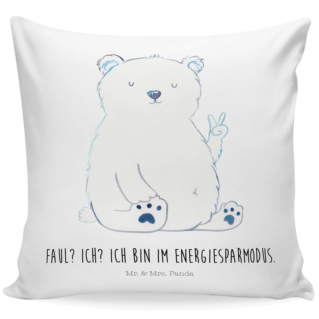 Cushion Icebear Lazy bedroom, couch, Pillow, cushion, 40 x 40, settee, bed, 40x40, pad, pillow case, soft, fluffy, pillows, sofa, bear, teddy, teddy bear, cuddly toy, office job, relaxing, work, Polar bear, workplace, office, lazy, North Pole, home office