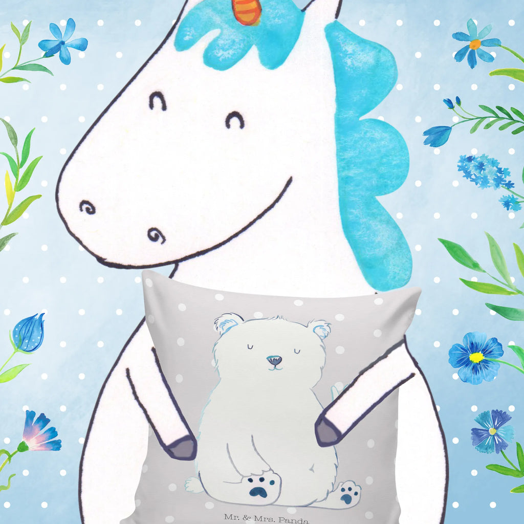 Cushion Icebear Lazy bedroom, couch, Pillow, cushion, 40 x 40, settee, bed, 40x40, pad, pillow case, soft, fluffy, pillows, sofa, bear, teddy, teddy bear, cuddly toy, office job, relaxing, work, Polar bear, workplace, office, lazy, North Pole, home office