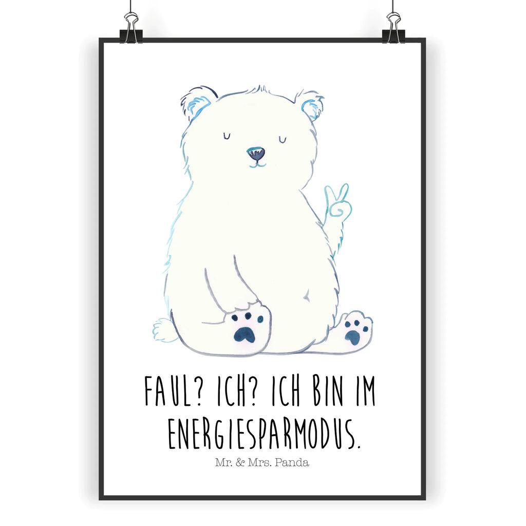 Plakat Niedźwiedź polarny leniwy kunstdruck poster, Deko Bild, Posterdruck, Wanddeko Bild, kunstposter, Designposter, kunst für die wand, grafikposter, drucke, Bild, Wandschmuck, Plakat, Mr. & Mrs. Panda Poster, wandkunst, Kunstdruck, Wanddekoration, Poster, Bild für Wand, Wandbild, Wandposter, wanddruck, wanddeko, Teddybär, Bär, Teddy, Entspannen, Bürojob, Homeoffice, Nordpol, Büro, Arbeitsplatz, Faul, Relaxen, Eisbär, Arbeit
