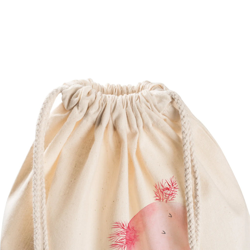 Drawstring bag axolotl Dance jute bag, gym bag, sports bag, bag, hipster, carrier bag, Axolotl, Axelotl, marine animals, Mexican walking fish, salamander, stars, roof damage, crazy, axolot, amphibians, girlfriend, tailfish, best friend
