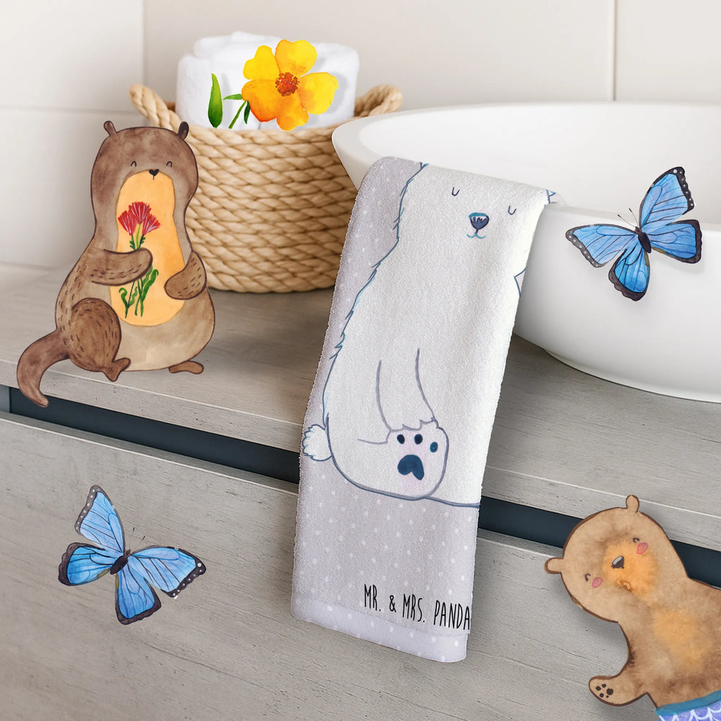 Hand towel Icebear Lazy gesichtshandtuch, reisehandtücher, kinderhandtücher, baumwollhandtücher, Kinderhandtuch, frotteehandtücher, bad handtuch, gesichtstuch, handtücher, Reisehandtuch, handtücher 50x100, Gästehandtücher, handtuch badezimmer, handtuch bad, sporthandtücher, Gästehandtuch, Handtuch 50x100, Handtuch, sporthandtuch, Mittelgroßes Handtuch, Duschtuch, Bär, Teddy, Teddybär, Arbeit, Relaxen, Entspannen, Arbeitsplatz, Homeoffice, Büro, Bürojob, Nordpol, Faul, Eisbär